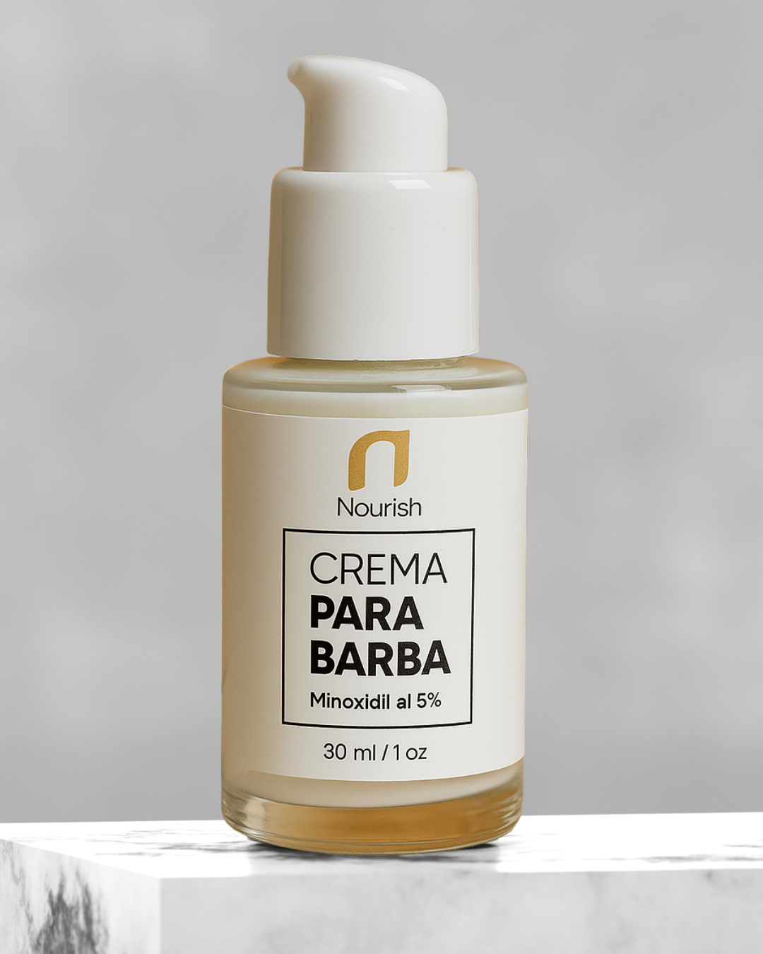Crema para Barba - Minoxidil al 5%